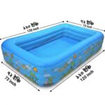 BBL Inflatable Baby Bath Tub / Swimming Pool 120x72x22 (with Free Electric Pumper)